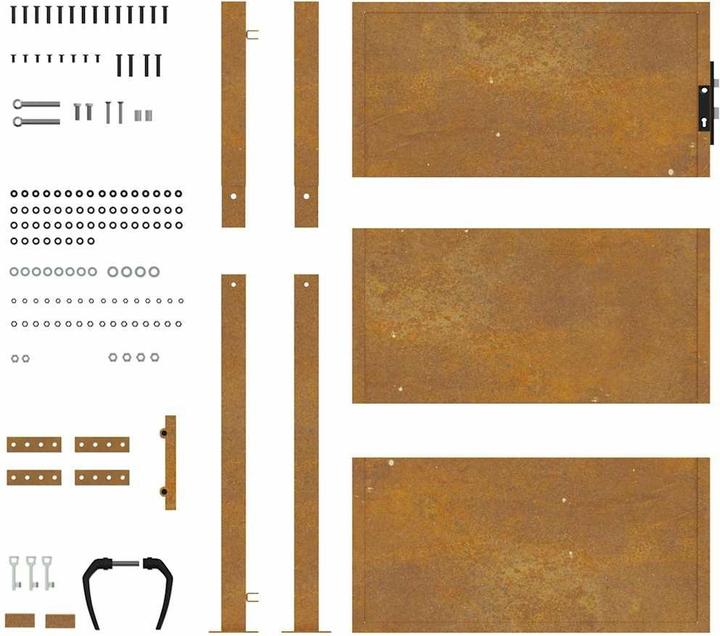 Produktbild vidaXL Gartentor