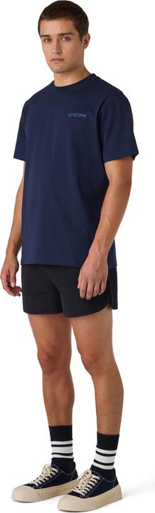 Actual product image CCM TSS53A YT SS4 Tee Klassisch Marineblau XS (XS)