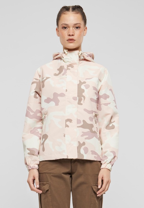Produktbild Brandit Damen Sommer Frontzip Windjacke Grösse XS Farbe Candy/Tarnmuster (XS)