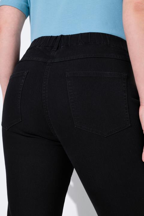Produktbild Ulla Popken 7/8-Jeggings Sienna, Elastikbund, schmales Bein (58)