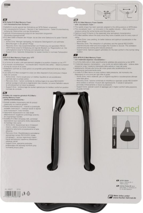 Actual product image Fischer R.E.Med Memory Foam