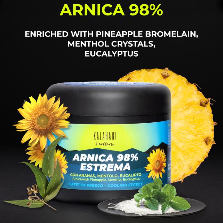 Produktbild Kalahari 4 Wellness Arnika Gel Extreme 98% - Extra Stark - Kühlendes Gel (1 x, 510 g)