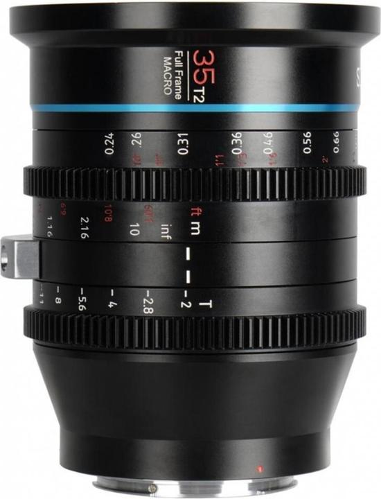 Actual product image Sirui Jupiter 35mm T2 Full-frame Marco Cine Lens(EF mount) (Canon EF, full size)