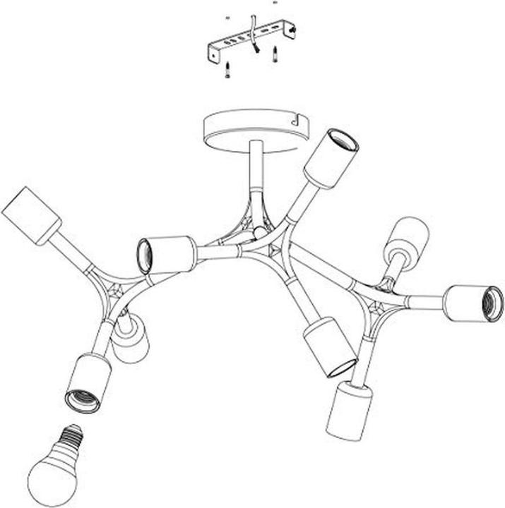 Produktbild EGLO Bocadella 1 (E27)