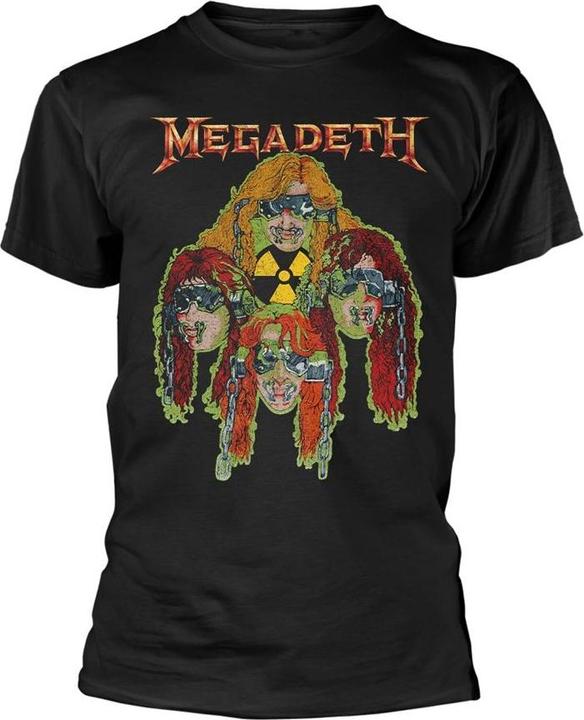 Produktbild Megadeth Nuclear Glow Heads TShirt (S)