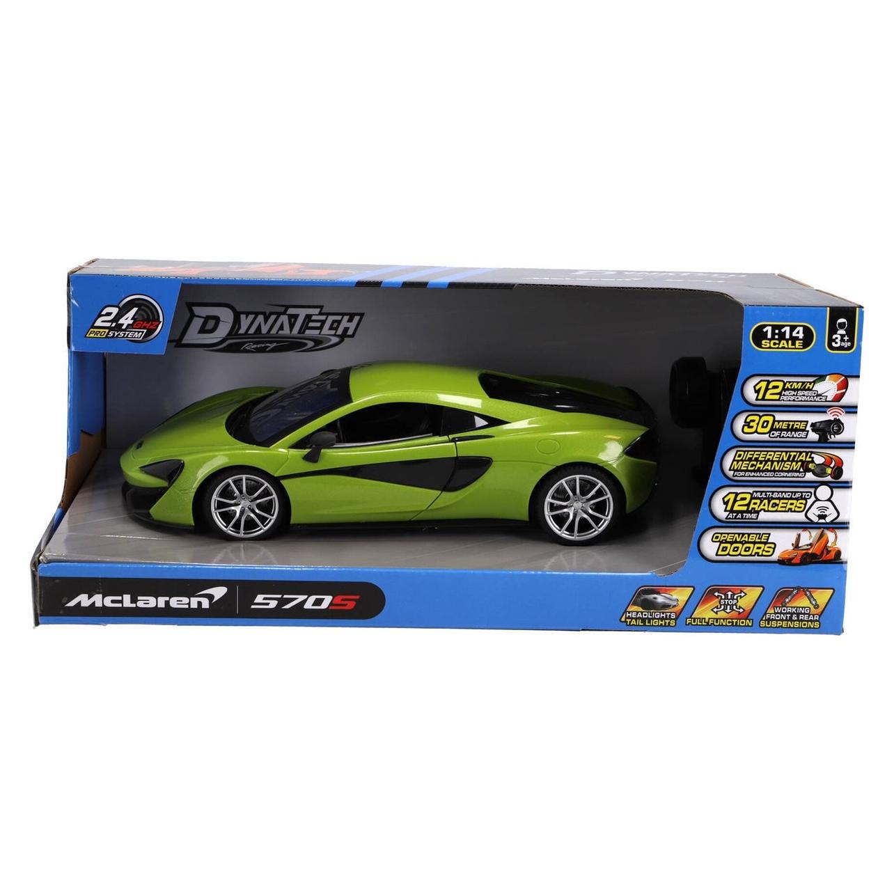 Dynatech Radiografisch Bestuurbare Auto McLaren 1, 14 2.4G 570S Neongroen