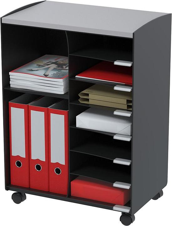 Produktbild Paperflow Rollwagen mit 9 Fächern