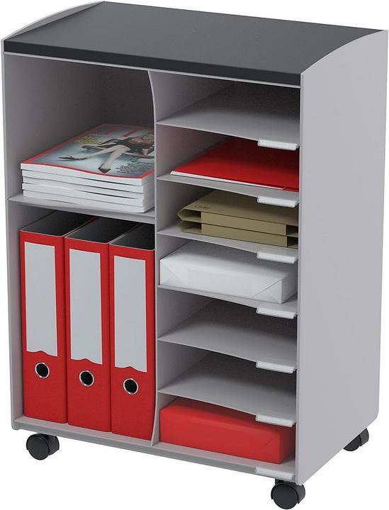 Produktbild Paperflow Rollwagen mit 9 Fächern (51.40 x 33 x 72 cm)