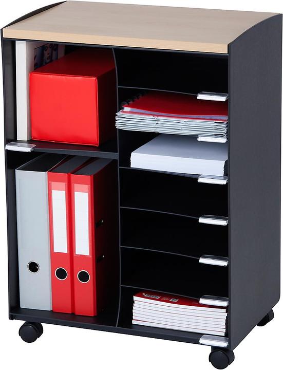 Produktbild Paperflow Rollwagen mit 9 Fächern
