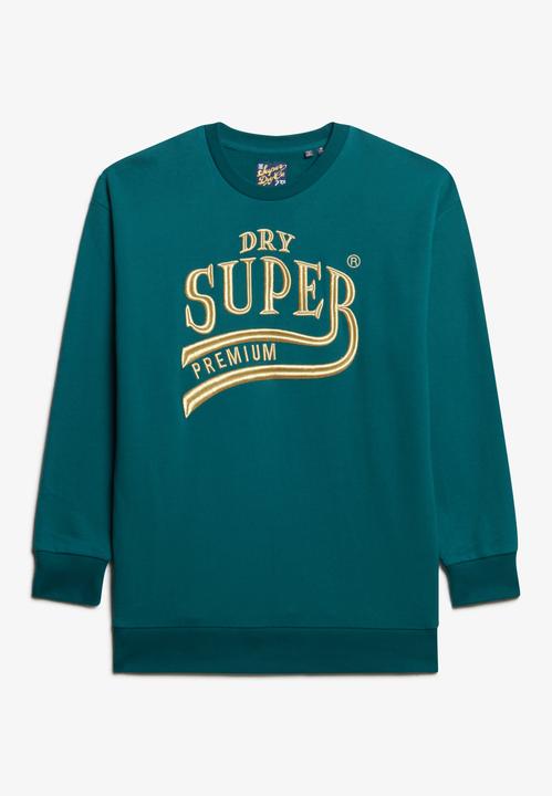Produktbild Superdry Luxe Sweatkleid mit Metallic-Logo (S)