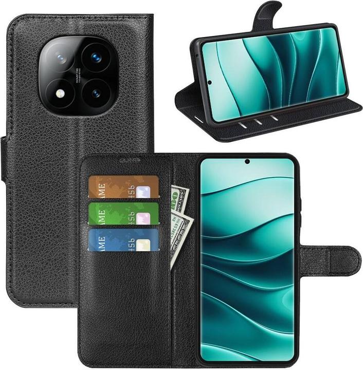 Actual product image Cover-Discount Xiaomi Redmi Note 14 Pro+ 5G - Leder Etui Hülle (Xiaomi Redmi Note 14 Pro+ 5G)