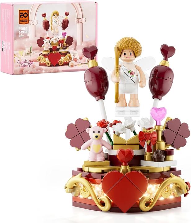 Actual product image Lumibricks Cupidos Geschenkbox