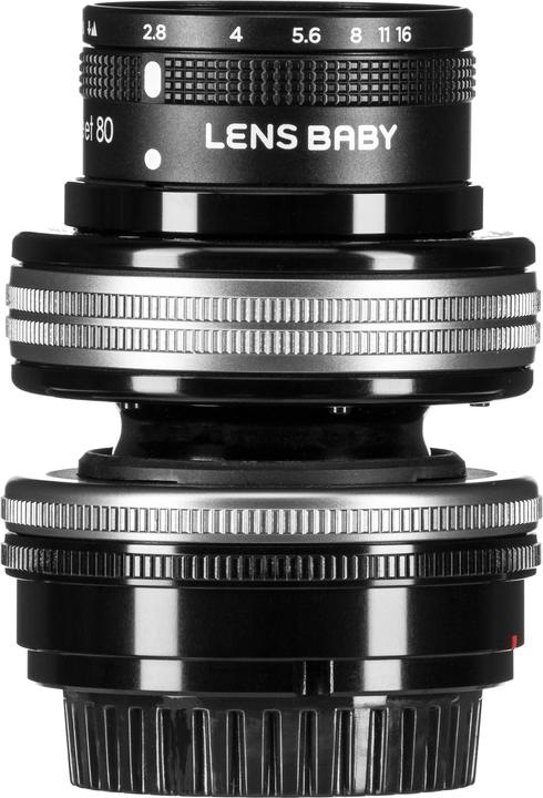 Produktbild Lensbaby Composer Pro II inkl. Sweet 80 Sony E-Mount (Sony E, APS-C / DX, Vollformat)