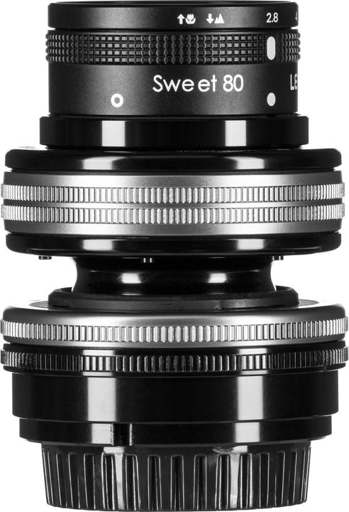 Produktbild Lensbaby Composer Pro II inkl. Sweet 80 Sony E-Mount (Sony E, APS-C / DX, Vollformat)
