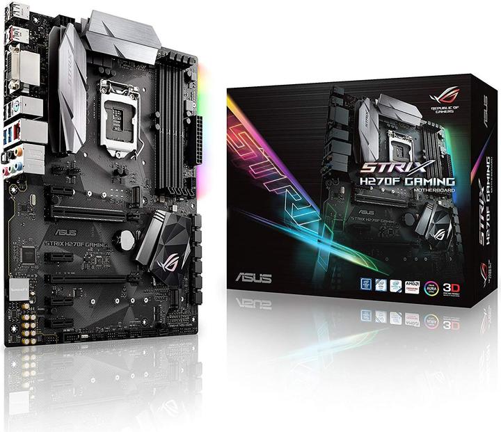 Produktbild ASUS Strix H270F Gaming (LGA 1151, Intel H270, ATX)