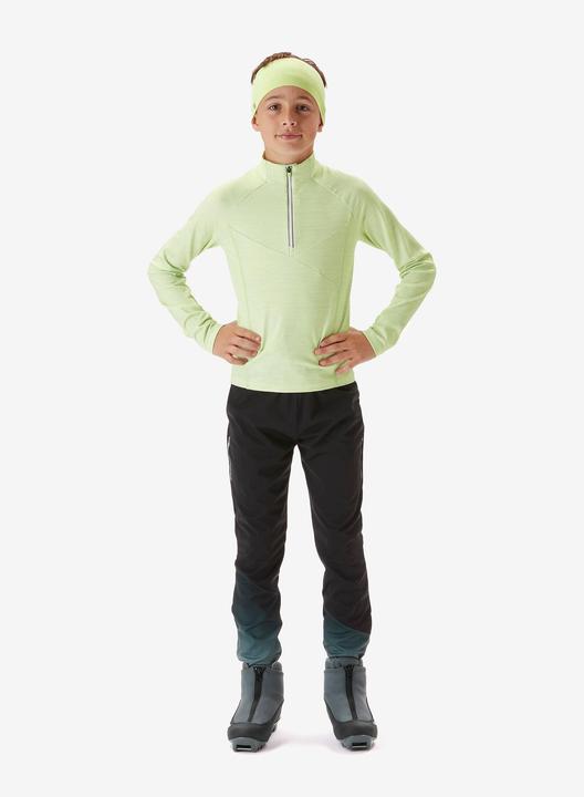 Image du produit Inovik Maillot de ski de fond enfant manches longues - XC S TS 100 jaune (122)