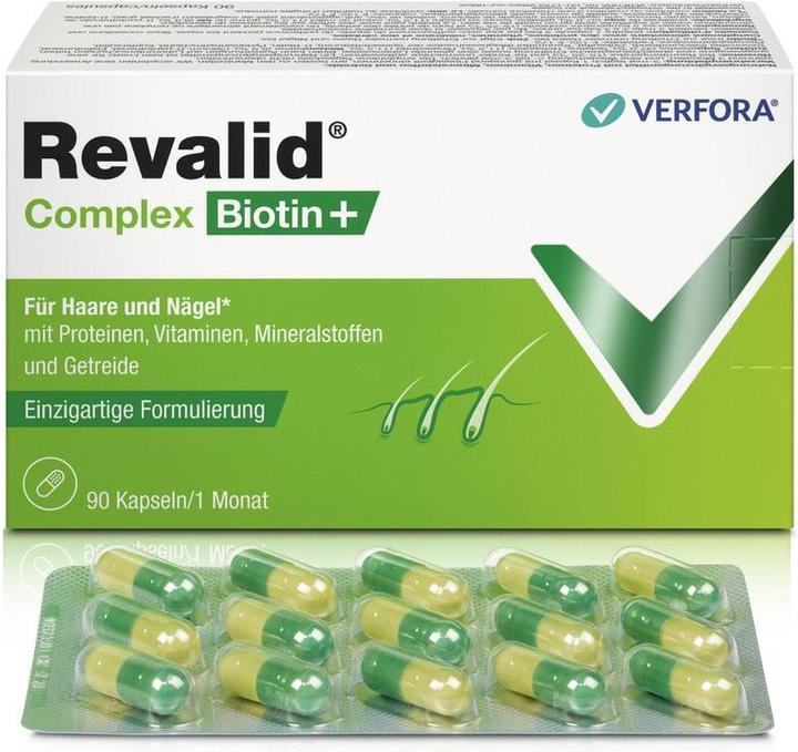 Image du produit Revalid Complexe Biotine (90 pièce(s), Capsules, 75 g)