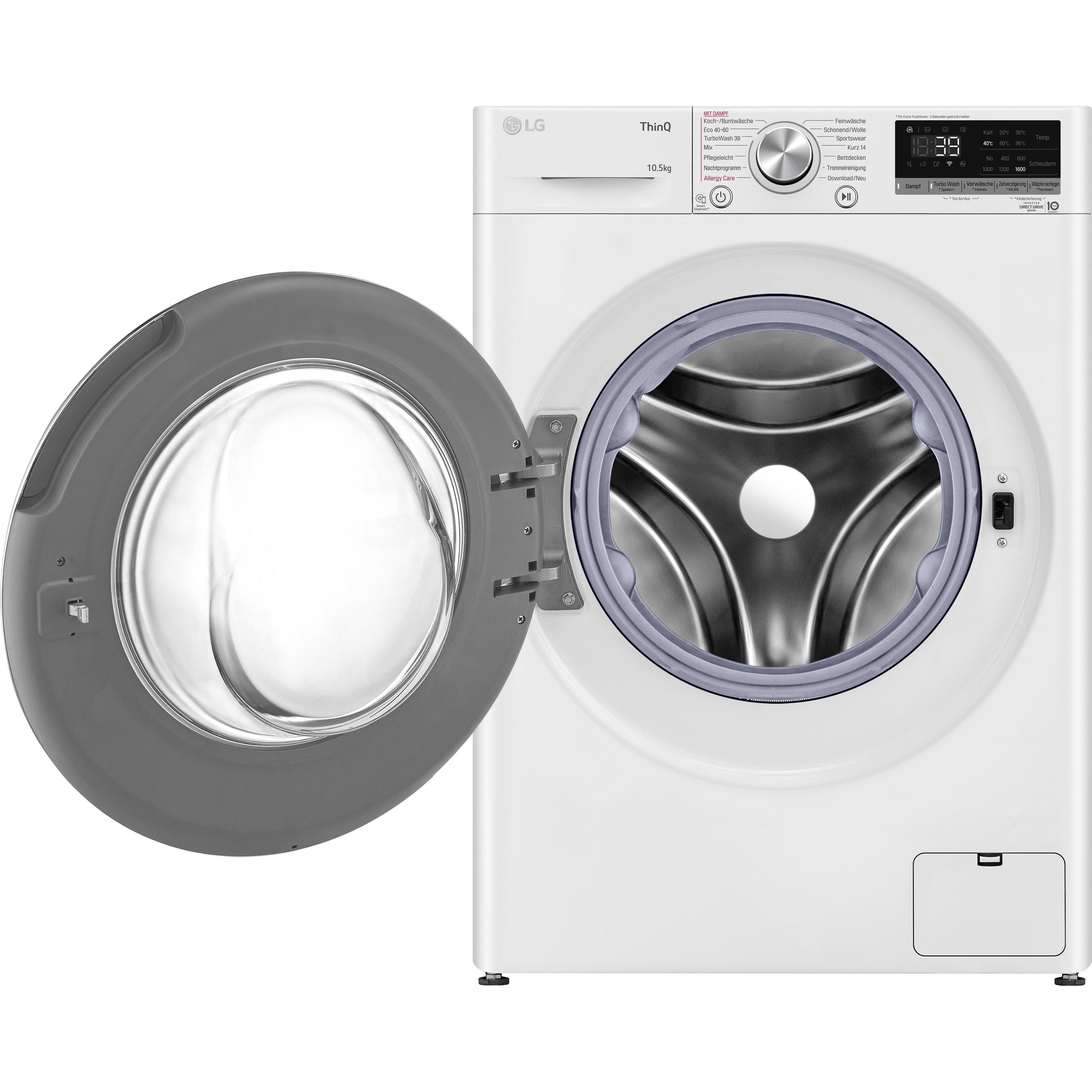 Thumbnail - LG F6WV710P1 Waschmaschine Freistehend Frontlader A, Waschmaschine, Weiss