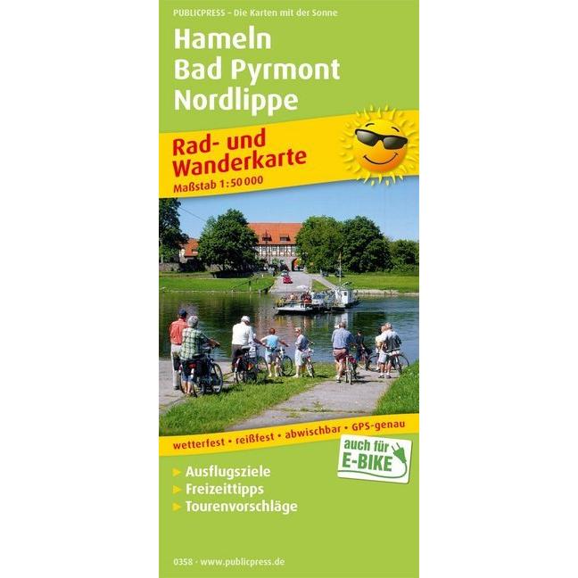 PUBLICPress Radkte.Hameln - Bad Pyrmont, Landkarte