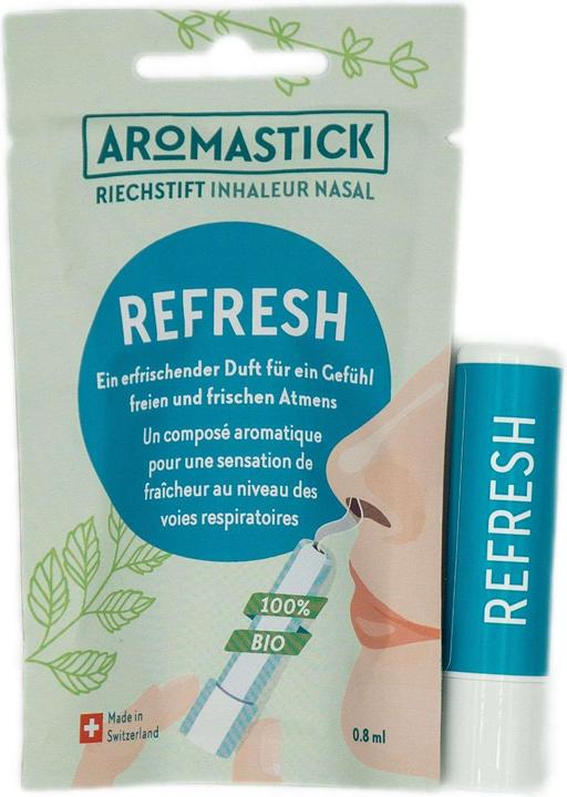 Actual product image Aromastick Riechstift 100% Bio Refresh