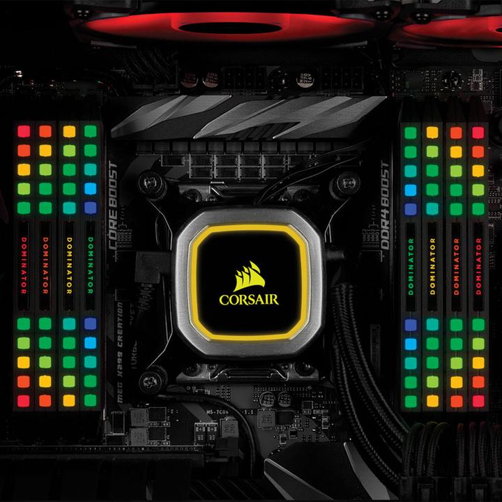 Productafbeelding Corsair Dominator Platinum RGB (2 x 8GB, 3200 MHz, DDR4 RAM, DIMM 288 pin)