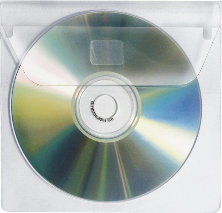 Veloflex CD/DVD Hülle Masse: 137 x 125 mm (B x H) Werkstoff: Polypropylen