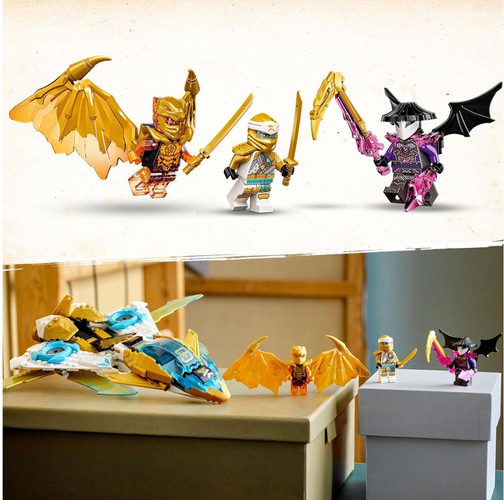 Produktbild LEGO Zanes Golddrachen-Jet (71770, LEGO Ninjago)