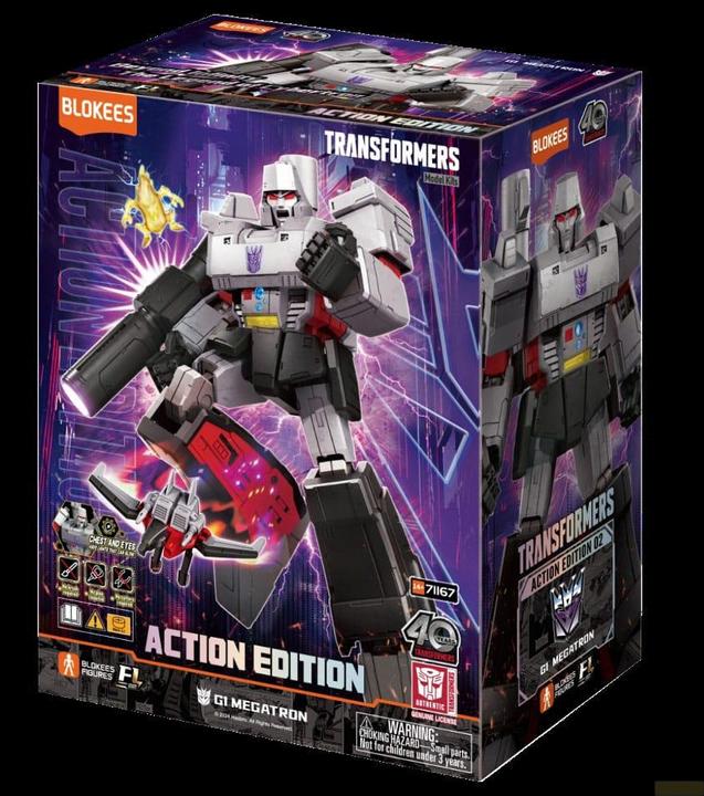 Blokees Transformers Plastic Model Action Edition 02 G1 Megatron