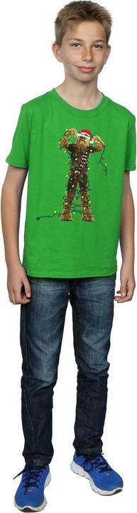 Produktbild Star Wars Chewbacca Christmas Lights TShirt Jungen (116)