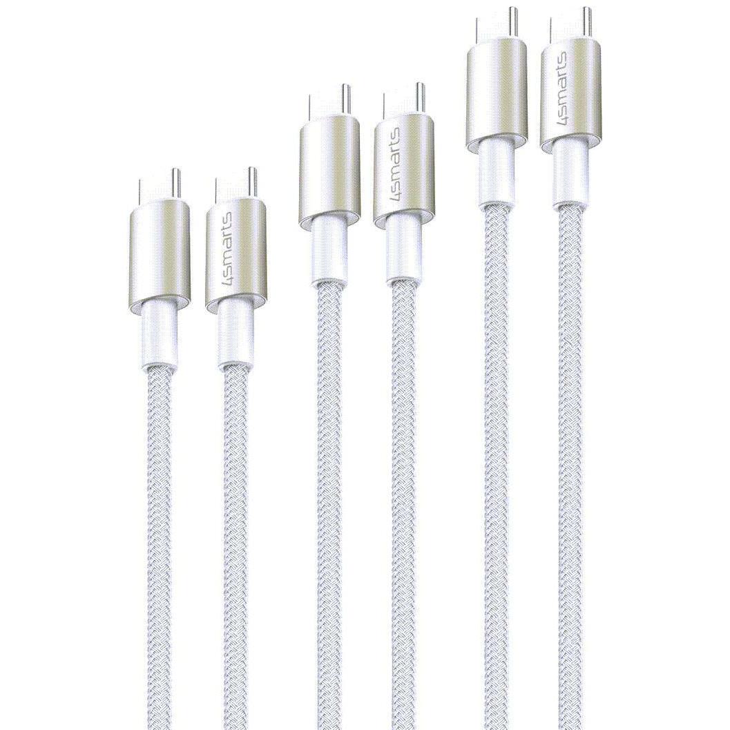 4smarts USB 2.0-Kabel -Set PremiumCord USB C - USB C (3 m, USB 2.0), USB Kabel