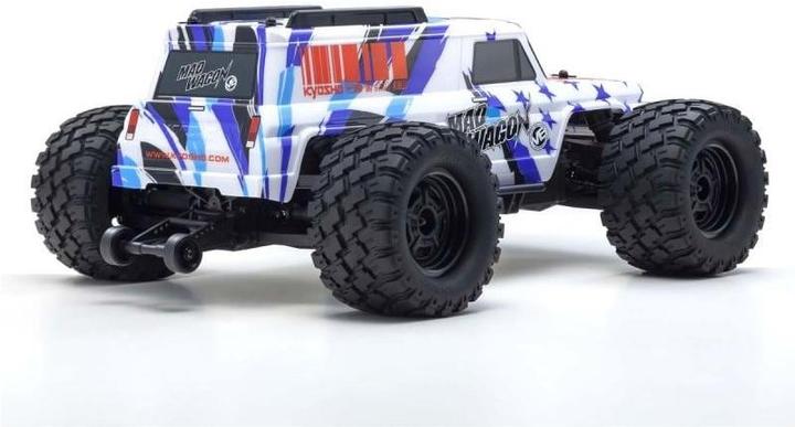 Immagine prodotto Kyosho Monster Truck Mad Wagon VE 3S, 4WD, Blu, 1:10, ARTR (RTR pronto all'uso)