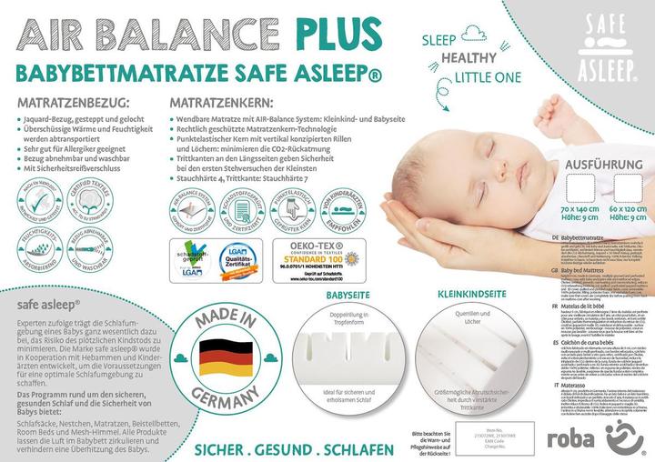 Immagine prodotto Roba Equilibrio dell'aria Plus (70 x 140 cm)