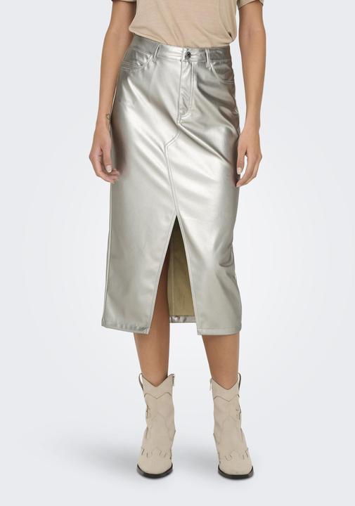 Actual product image Only ONLLOLA-ELYNA faux leather skirt faux leather skirt (XS)