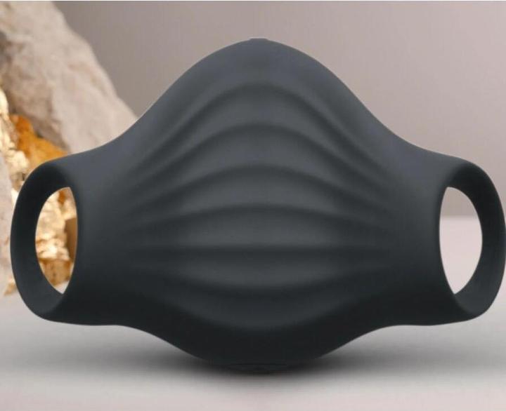 Produktbild Rocks-Off - Palm Schwarzer Flexibler Vibrator-Masturbator