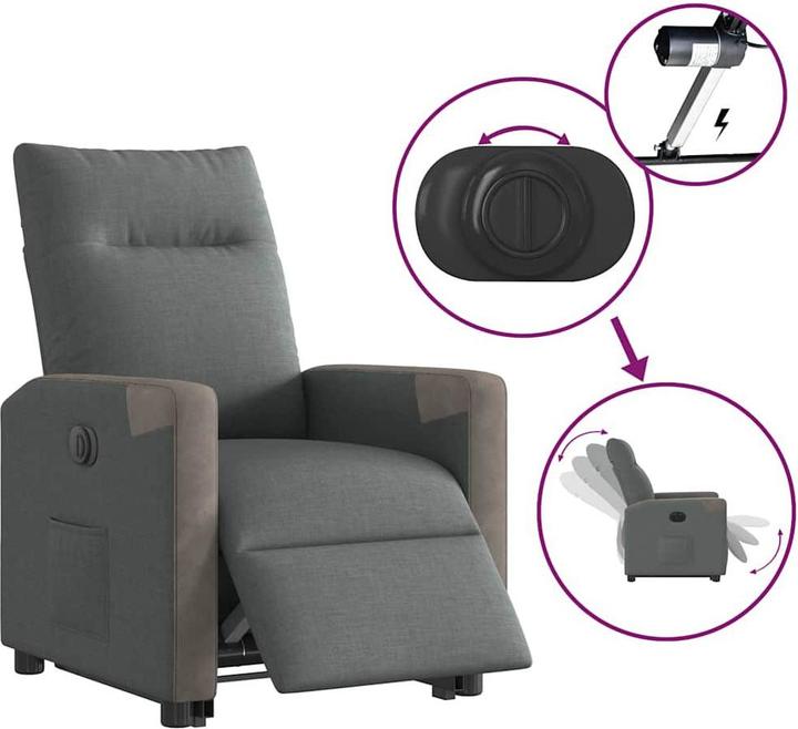 Actual product image vidaXL Relaxsessel mit Aufstehhilfe