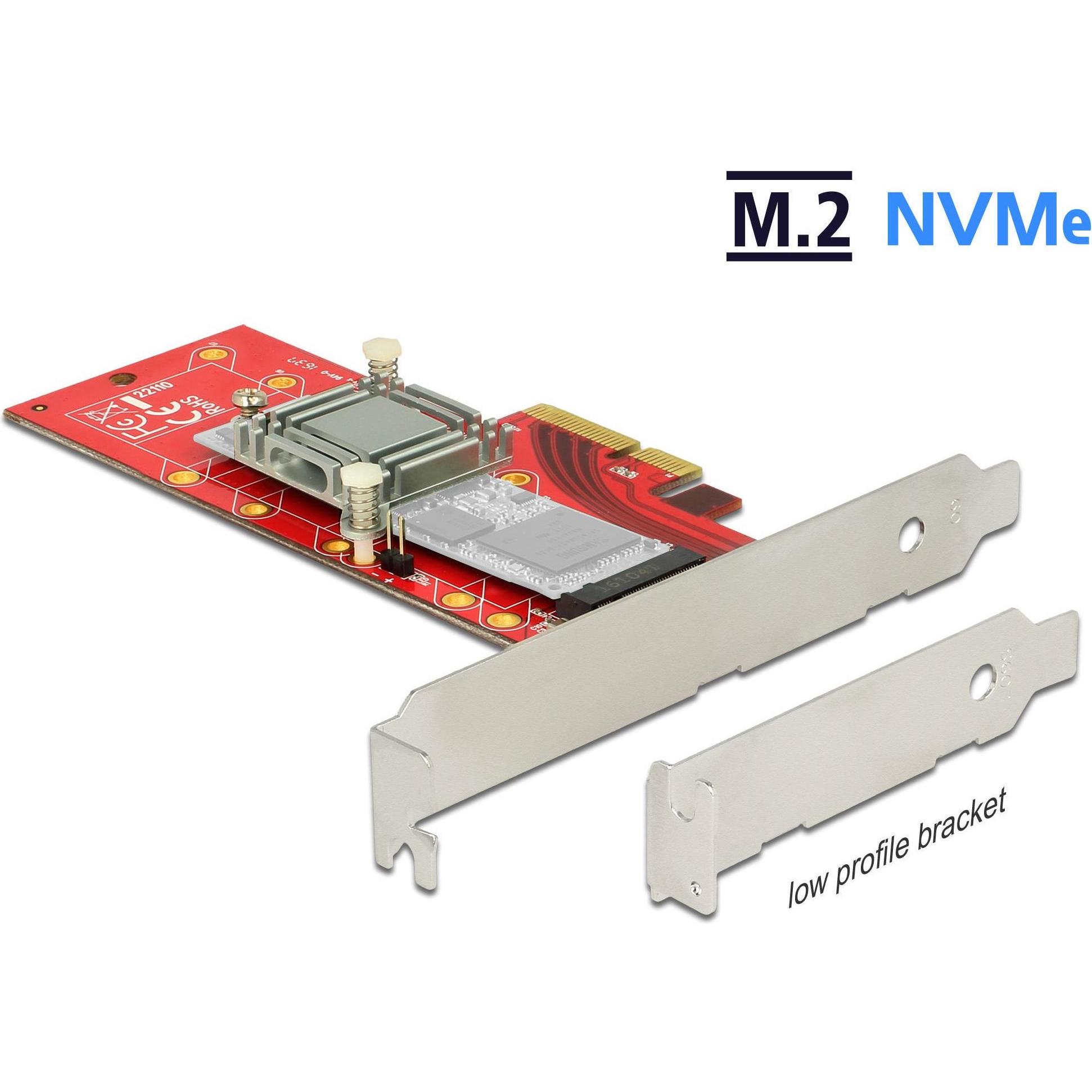 Thumbnail - Delock PCI-Express-x4 Kontroller, NVMe sup., Storage Controller