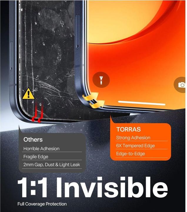 Productafbeelding Torras Install Master Series (1 Pcs., Apple iPhone 16 Pro, Apple iPhone 17)