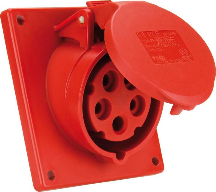 PCE 415-6f9 Junction box angled 16A 5p 6h IP44/54