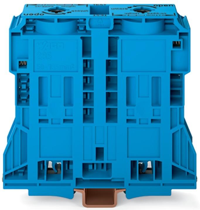 Actual product image Wago Through terminal tension spring Assignment: N Bl