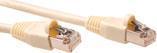 Produktbild ACT Ivory 1.5 meter SF/UTP CAT5E patch cable snagless with RJ45 connectors (S/FTP, CAT5e, 1.50 m)