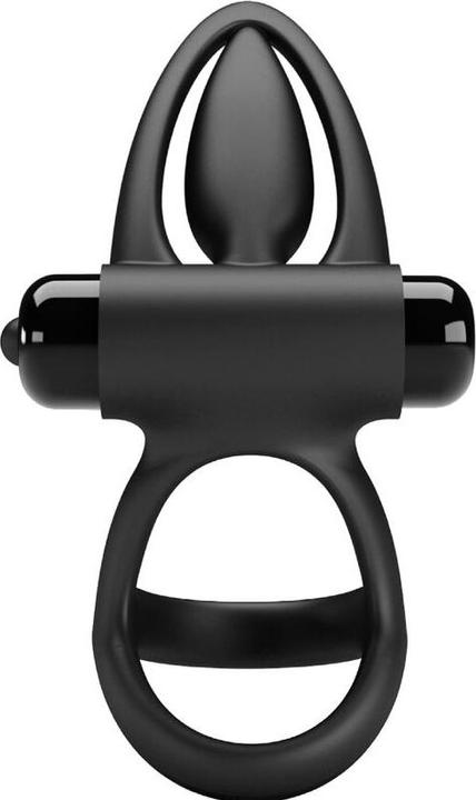 Produktbild Pretty Love Vibrationsring 10 Vibrationen Schwarzes Silikon