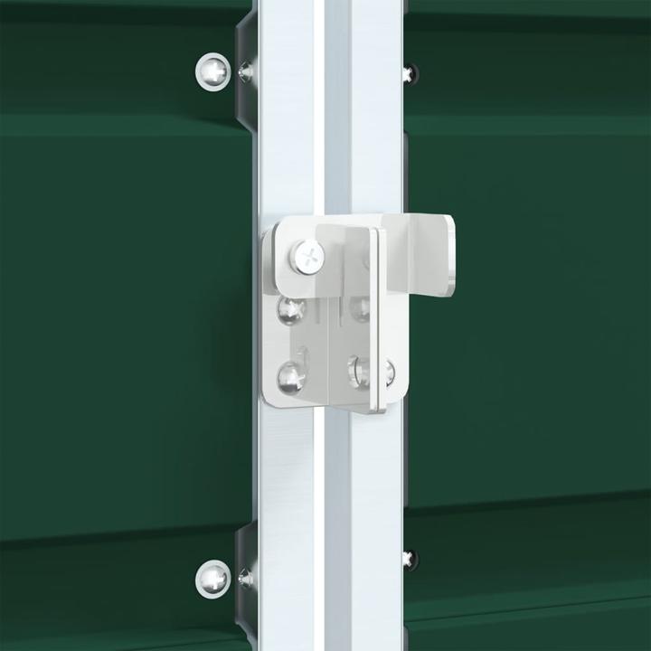 Actual product image VidaXL Waste bin box for 2 tonnes green 144x81x113 cm steel