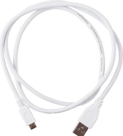 Immagine prodotto Gembird Cavo micro-USB da 1 m di colore bianco CCP-mUSB2-AMBM-W-1M (1 m, USB 2.0)