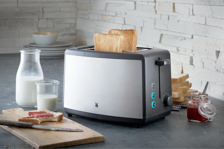 Produktbild WMF Bueno Edition Toaster / Doppelschlitz Toaster mit Brötchenaufsatz
