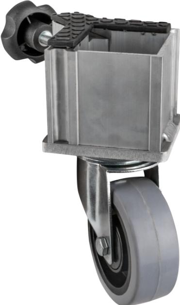 Showgear Mammoth Dex Single Leg Insert Swivel Wheel