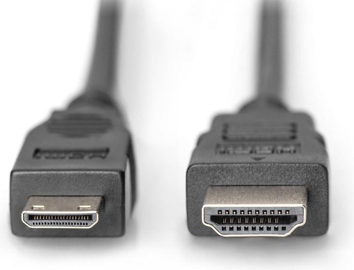 Produktbild Digitus mini HDMI (Typ C) — HDMI (Typ A) (2 m)