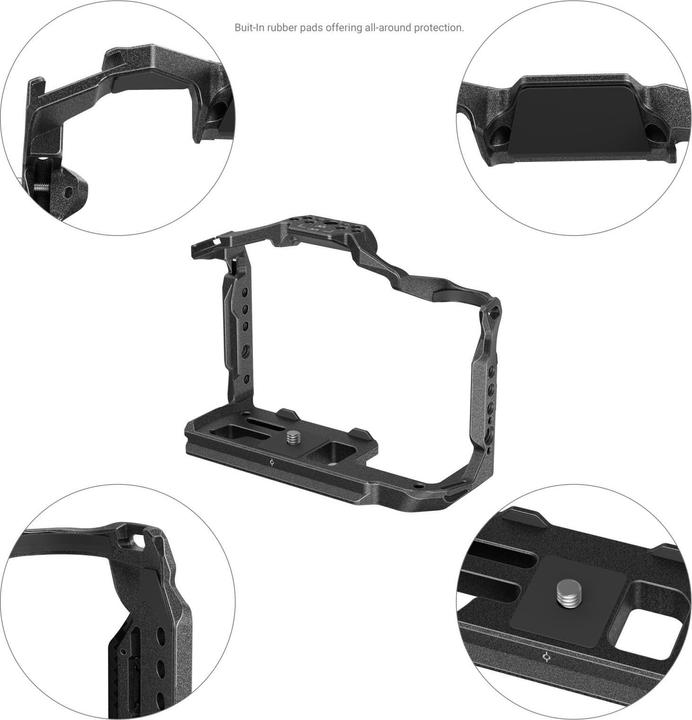 Image du produit SmallRig Black Mamba Series Camera Cage pour Panasonic LUMIX GH6 3440