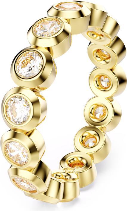 Produktbild Swarovski Imber Ring Rundschliff Weiss Gold (52)