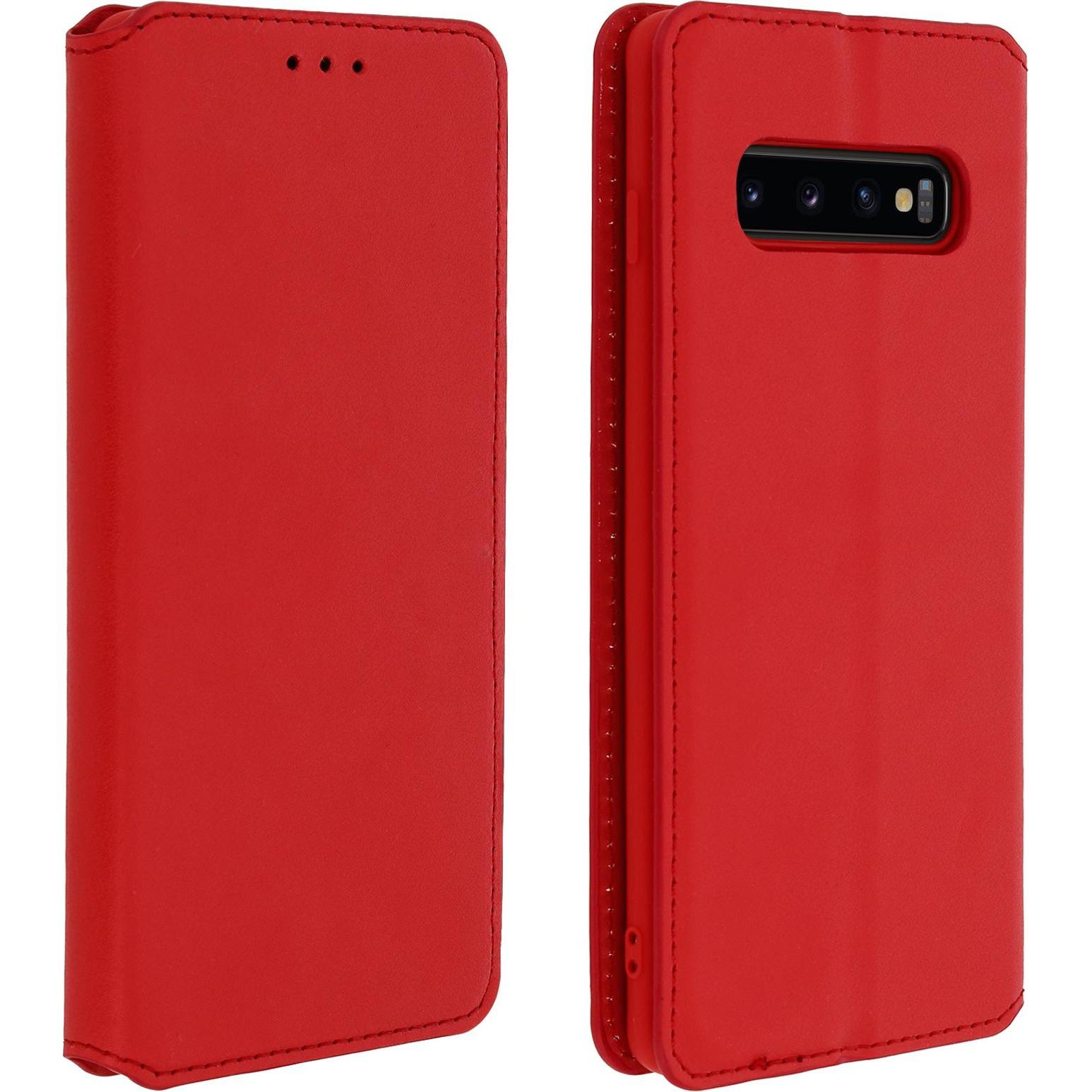 Avizar Elec Series (Samsung Galaxy S10), Smartphone Hülle, Rot