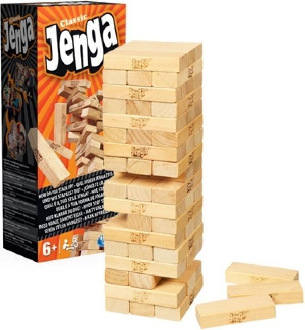Image du produit Hasbro Gaming Jenga Classic (Allemand, Français, Italien)